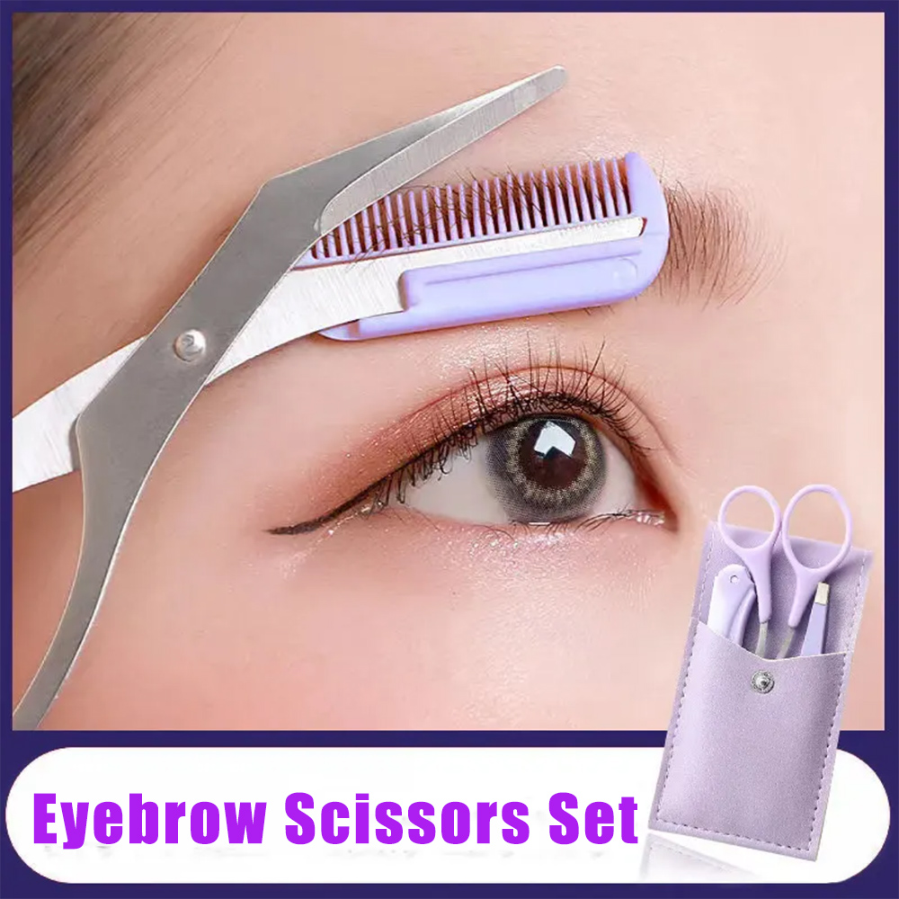Men'S Grooming Eyebrow Shape - مجموعة أدوات تجميل احترافية لتشكيل وتهذيب
