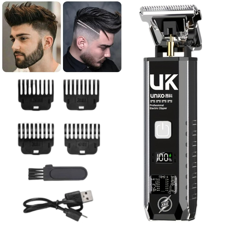Men'S Grooming Essentials - ماكينة حلاقة كهربائية T9 لتشذيب اللحية