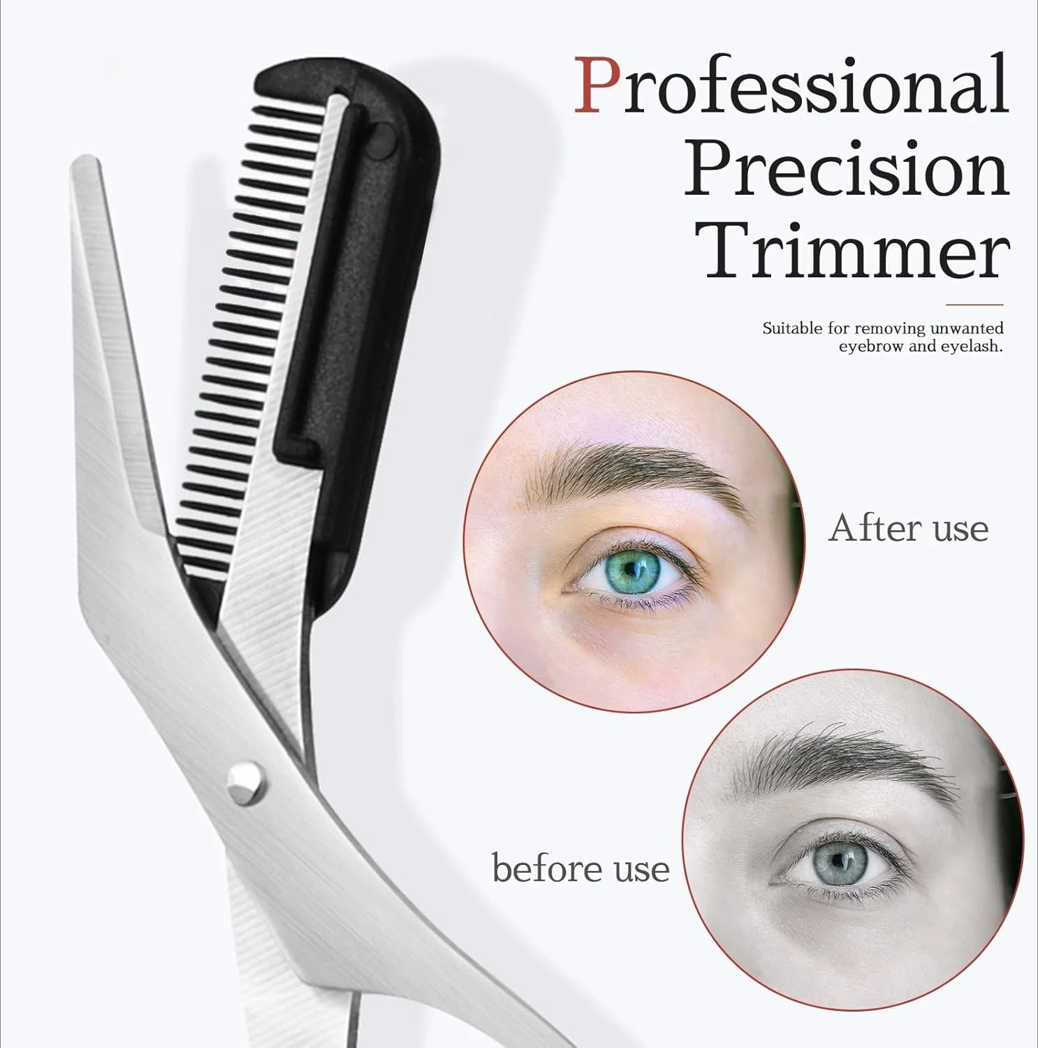 طقم تجميل الحواجب من الفولاذ ا - مراجعة Men'S Grooming Eyebrow Shape وسعره