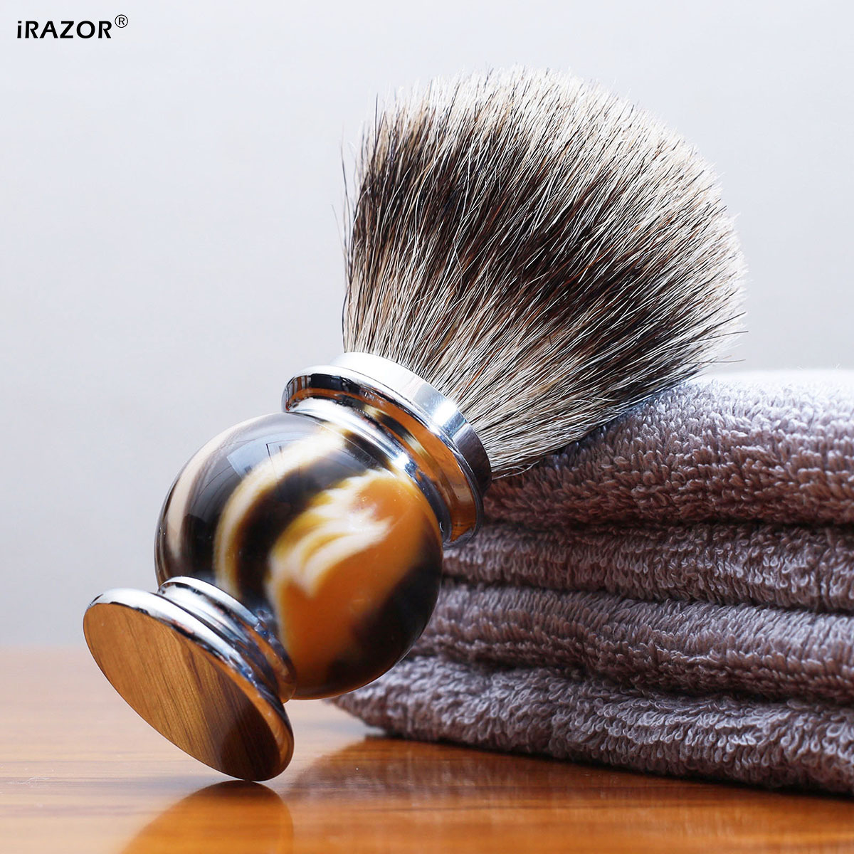 فرشاة حلاقة iRAZOR Silvertip ل - مراجعة Men'S Grooming Essentials وسعره