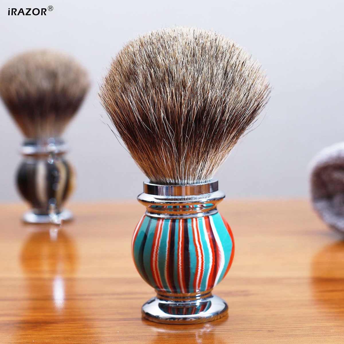 فرشاة حلاقة iRAZOR Silvertip ل - مراجعة Men'S Grooming Essentials وسعره