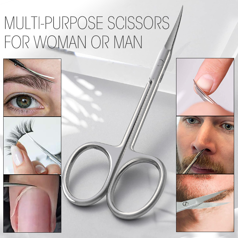 مقص بشرة منحني من الفولاذ المق - مراجعة Men'S Grooming Essentials وسعره