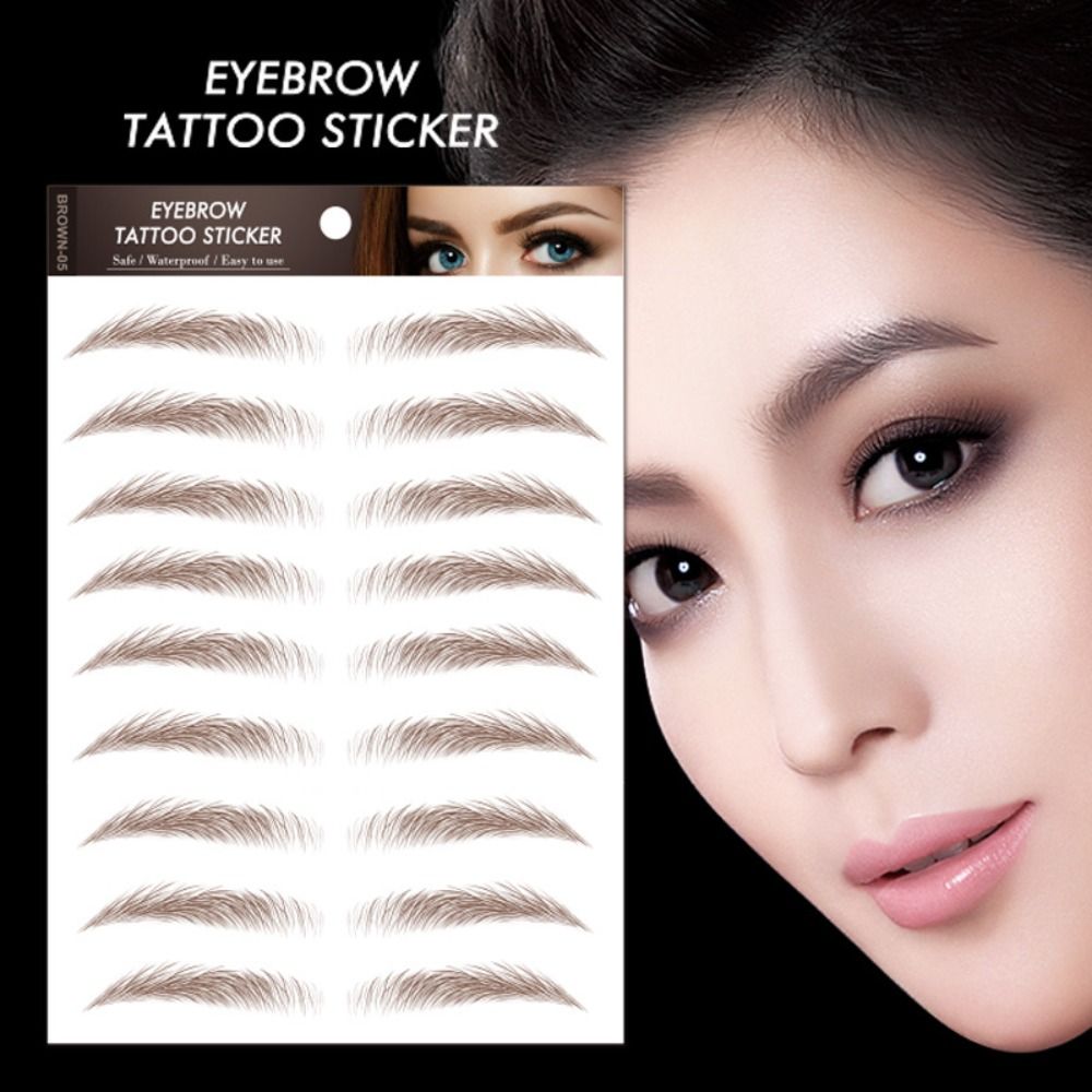 ملصقات حواجب ثلاثية الأبعاد، أ - مراجعة Men'S Grooming Eyebrow Shape وسعره