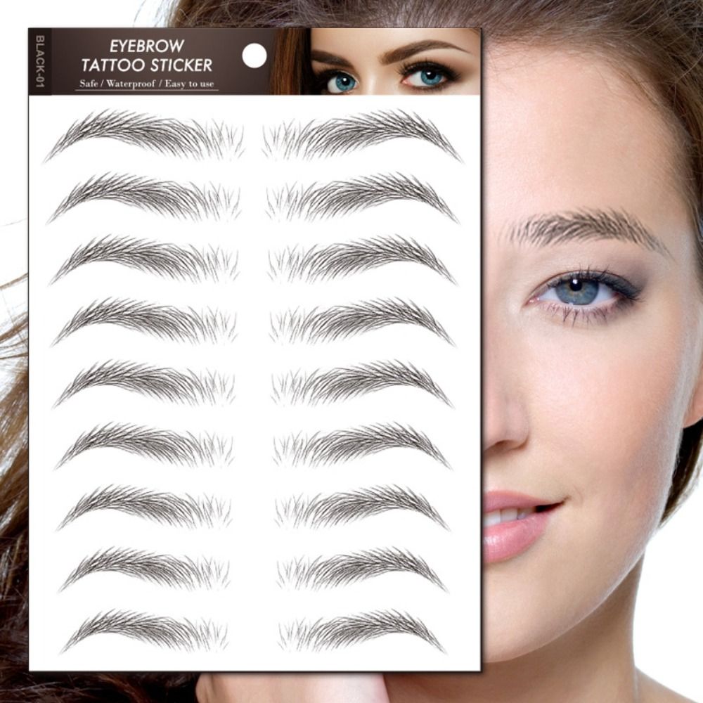 ملصقات حواجب ثلاثية الأبعاد، أ - مراجعة Men'S Grooming Eyebrow Shape وسعره