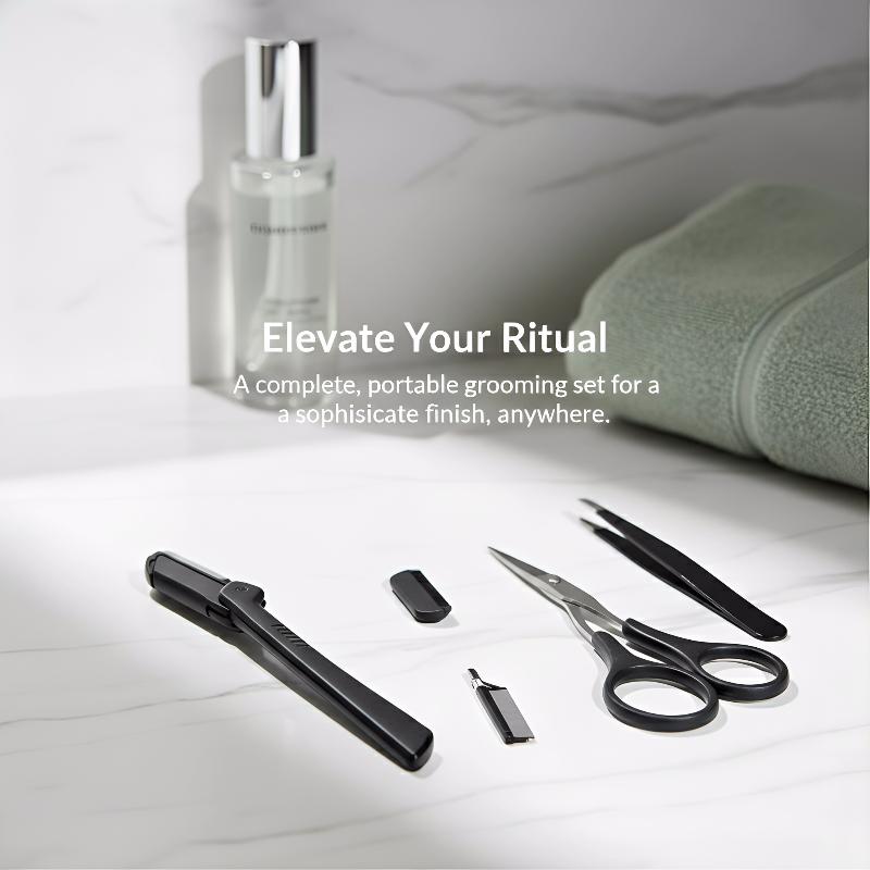 طقم تجميل الحواجب من الفولاذ ا - مراجعة Men'S Grooming Eyebrow Shape وسعره