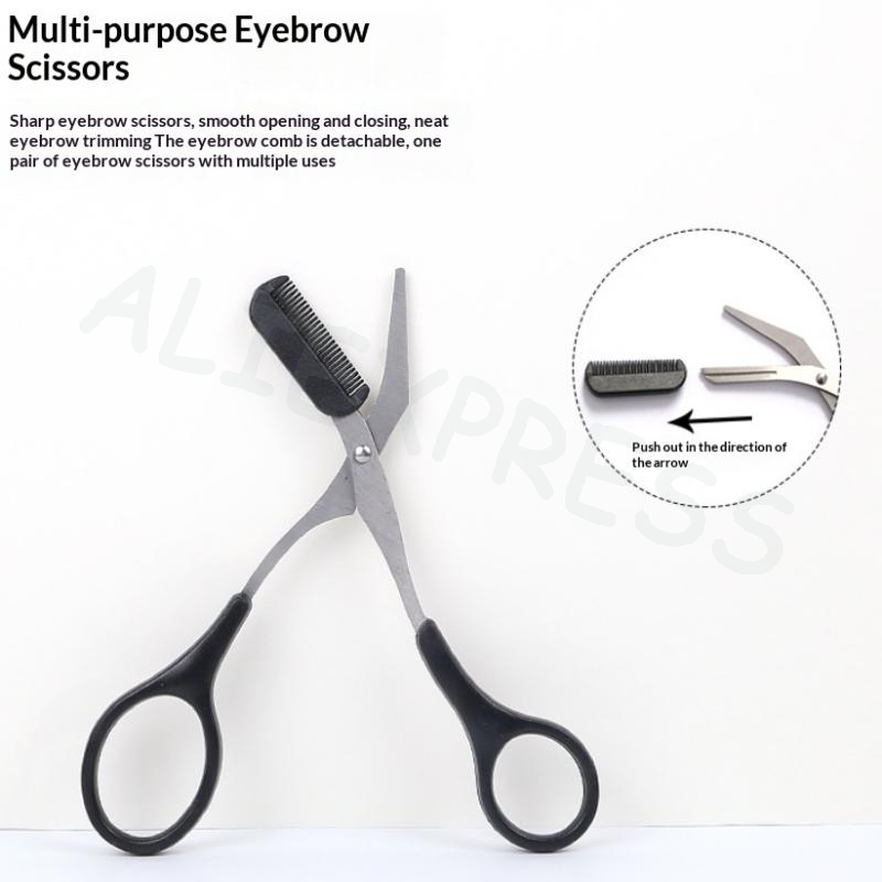 طقم تجميل الحواجب 3 قطع من الف - مراجعة Men'S Grooming Eyebrow Shape وسعره