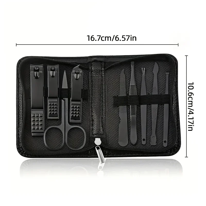 طقم مانيكير من 9 قطع، أدوات ال - مراجعة Men'S Grooming Essentials وسعره